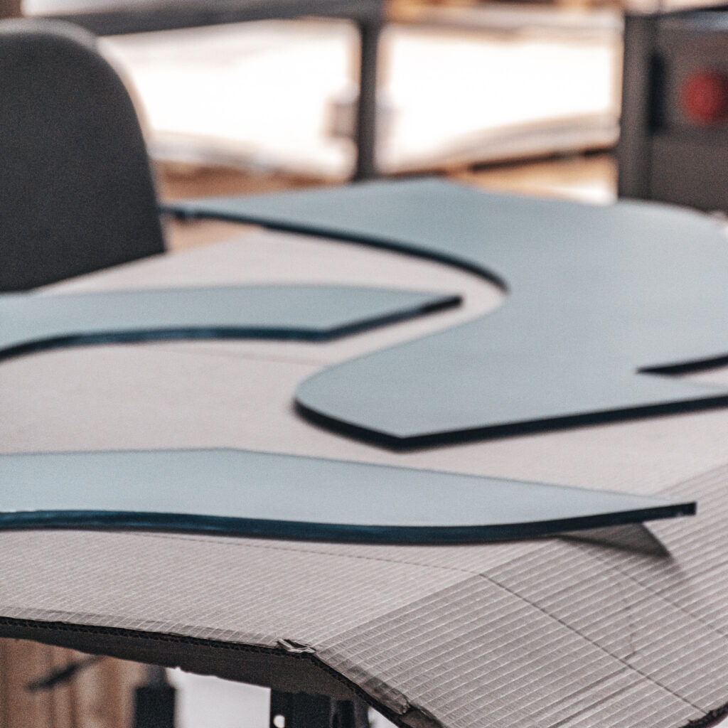Plaque en polycarbonate Polycarbonate – Des formes étranges
