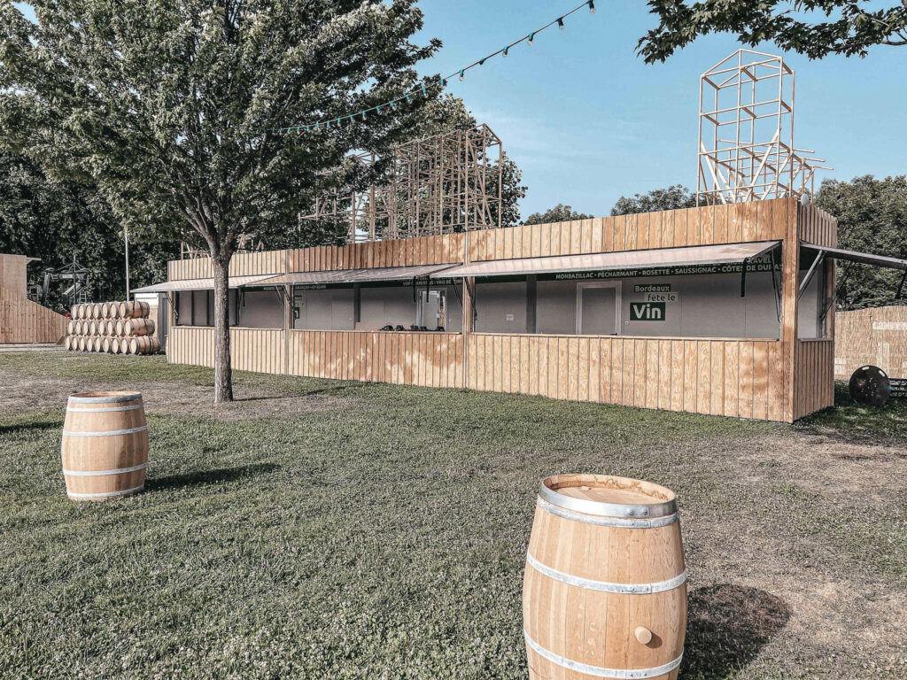 Bardages pour la fête du vin Bardages pour la fête du vin