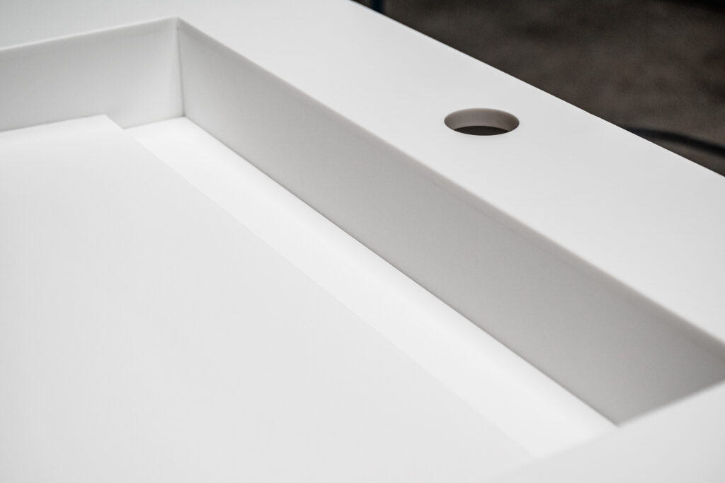 Vasque solid surface